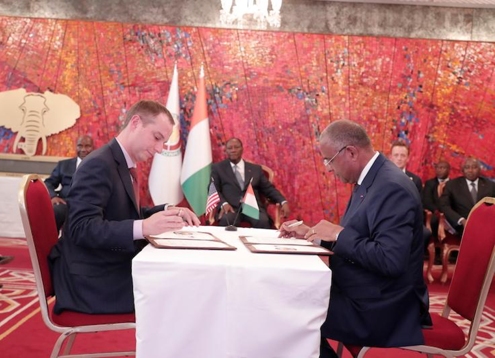 Le Programme Compact Côte d’Ivoire est entré en vigueur