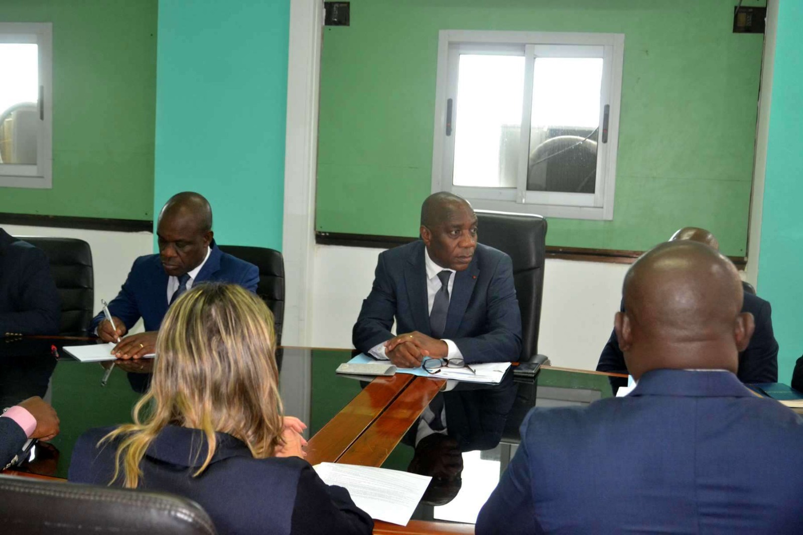 Dans le cadre de la mise en œuvre de l’accord d’entité, MCA-Côte d’Ivoire échange avec le Ministère de l'Environnement et du Développement Durable