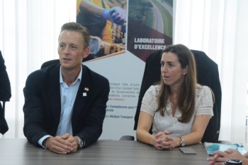 Visite de M. Sean CAIRNCROSS, CEO du MCC au 