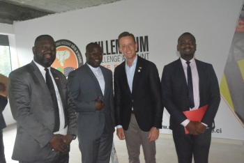 Visite de M. Sean CAIRNCROSS, CEO du MCC au 