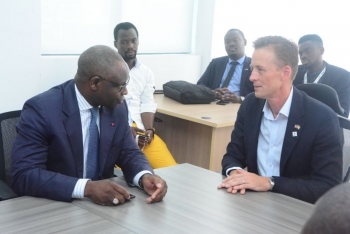 Visite de M. Sean CAIRNCROSS, CEO du MCC au 