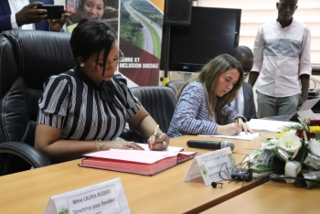 SIGNATURE D’UN ACCORD D’ENTITE DE MISE EN ŒUVRE ENTRE MCA-CÔTE D’IVOIRE ET LE MINISTERE DE LA FEMME,