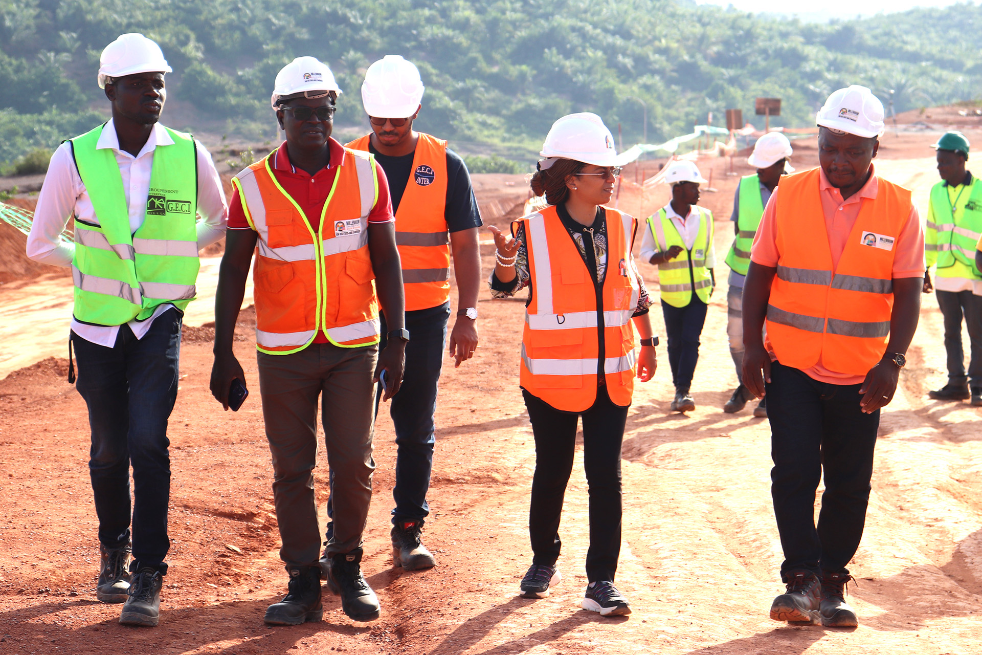 PROJET COMPETENCES : LA DG DE MCA-COTE D’IVOIRE VISITE LES CDP ET L'ENS DE SAN PEDRO