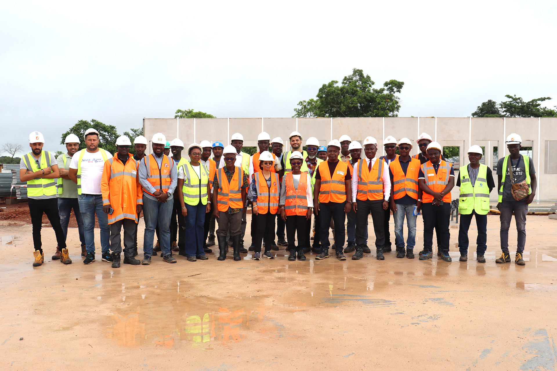 PROJET COMPETENCES : LE MENA ET MCA-CÔTE D’IVOIRE VISITENT LES CHANTIERS DU GBÊKÊ